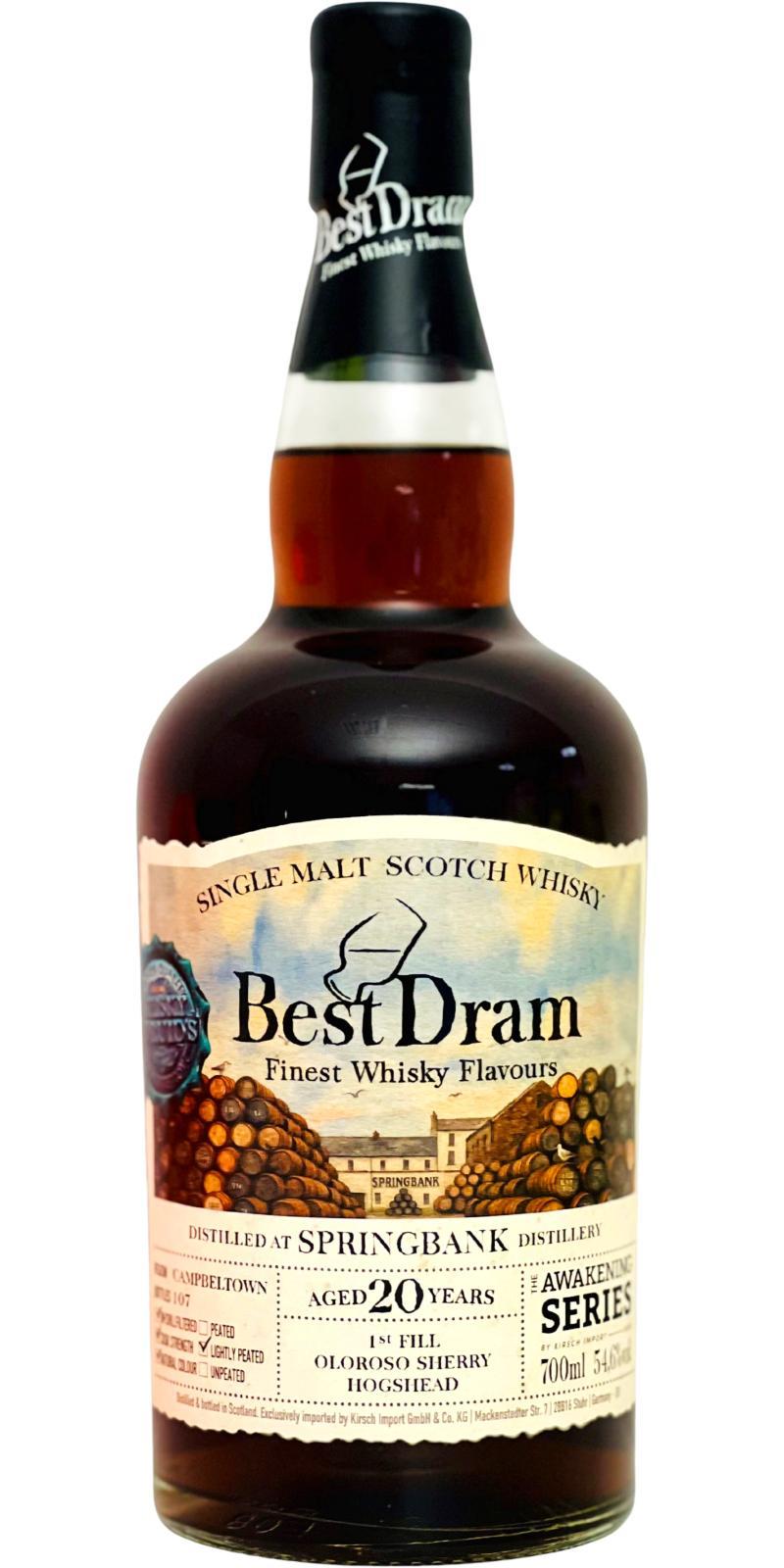 Springbank 20-year-old BD The Awakening Series