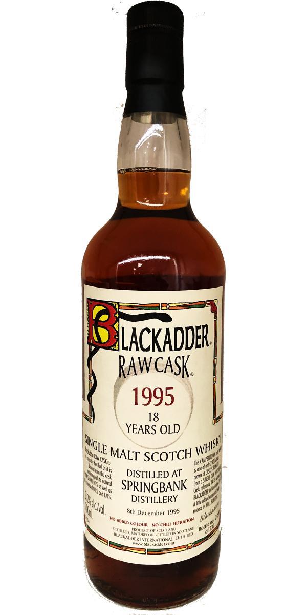 Springbank 1995 BA Raw Cask