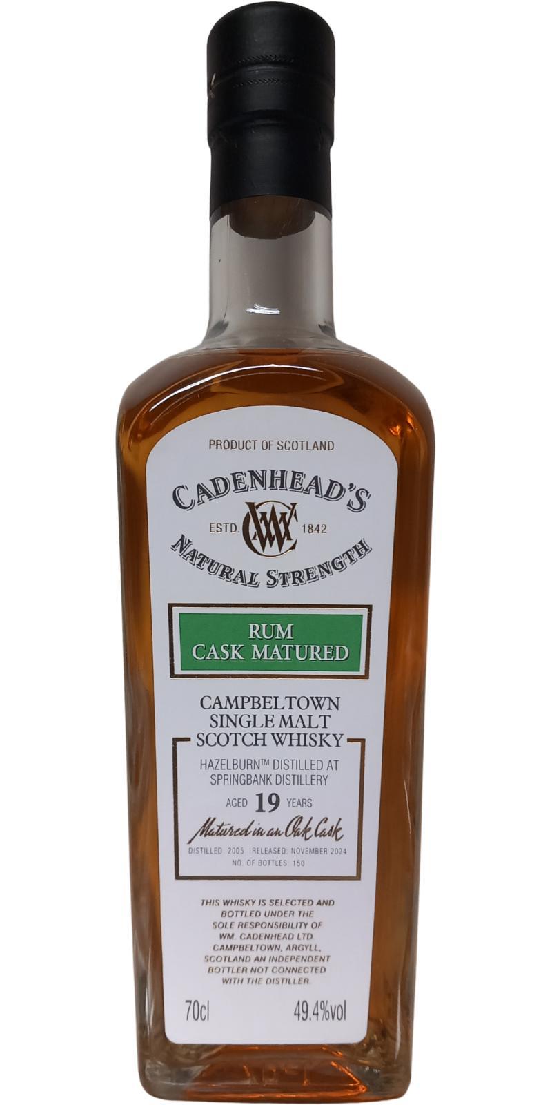 Hazelburn 2005 CA Authentic Collection