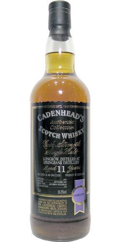 Longrow 1993 CA Authentic Collection