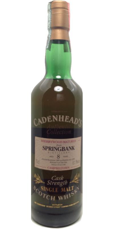 Springbank 1985 CA Authentic Collection