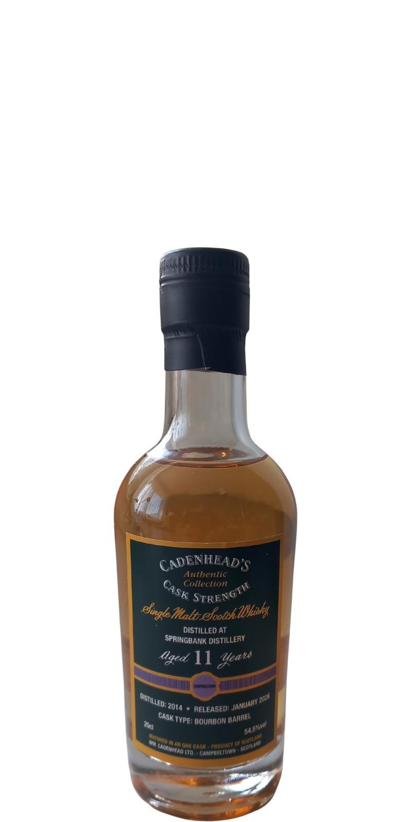 Springbank 2014 CA Authentic Collection