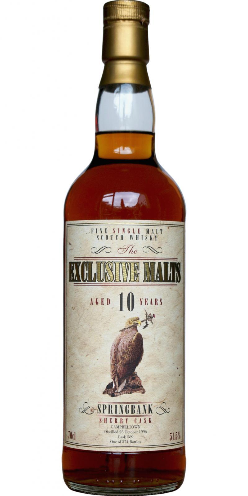 Springbank 1996 CWC The Exclusive Malts