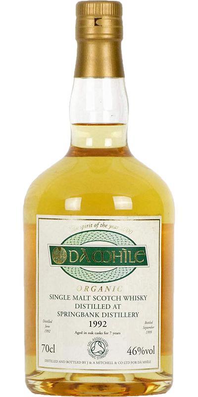 Springbank 1992 DMD Organic