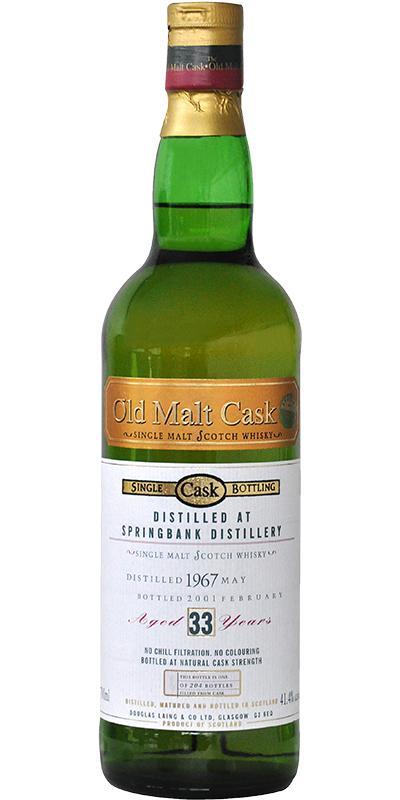 Springbank 1967 DL The Old Malt Cask