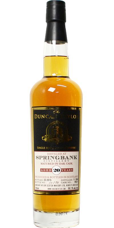 Springbank 1994 DT The Duncan Taylor