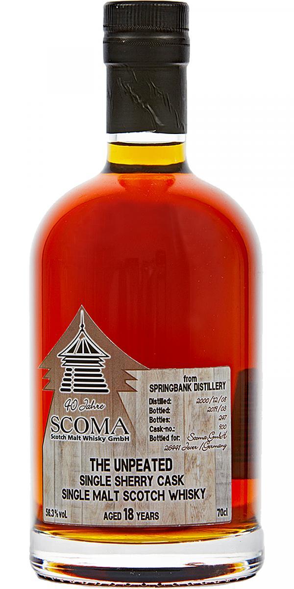 Springbank 2000 Gs The Unpeated