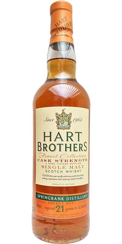 Springbank 1993 HB Finest Collection - Cask Strength