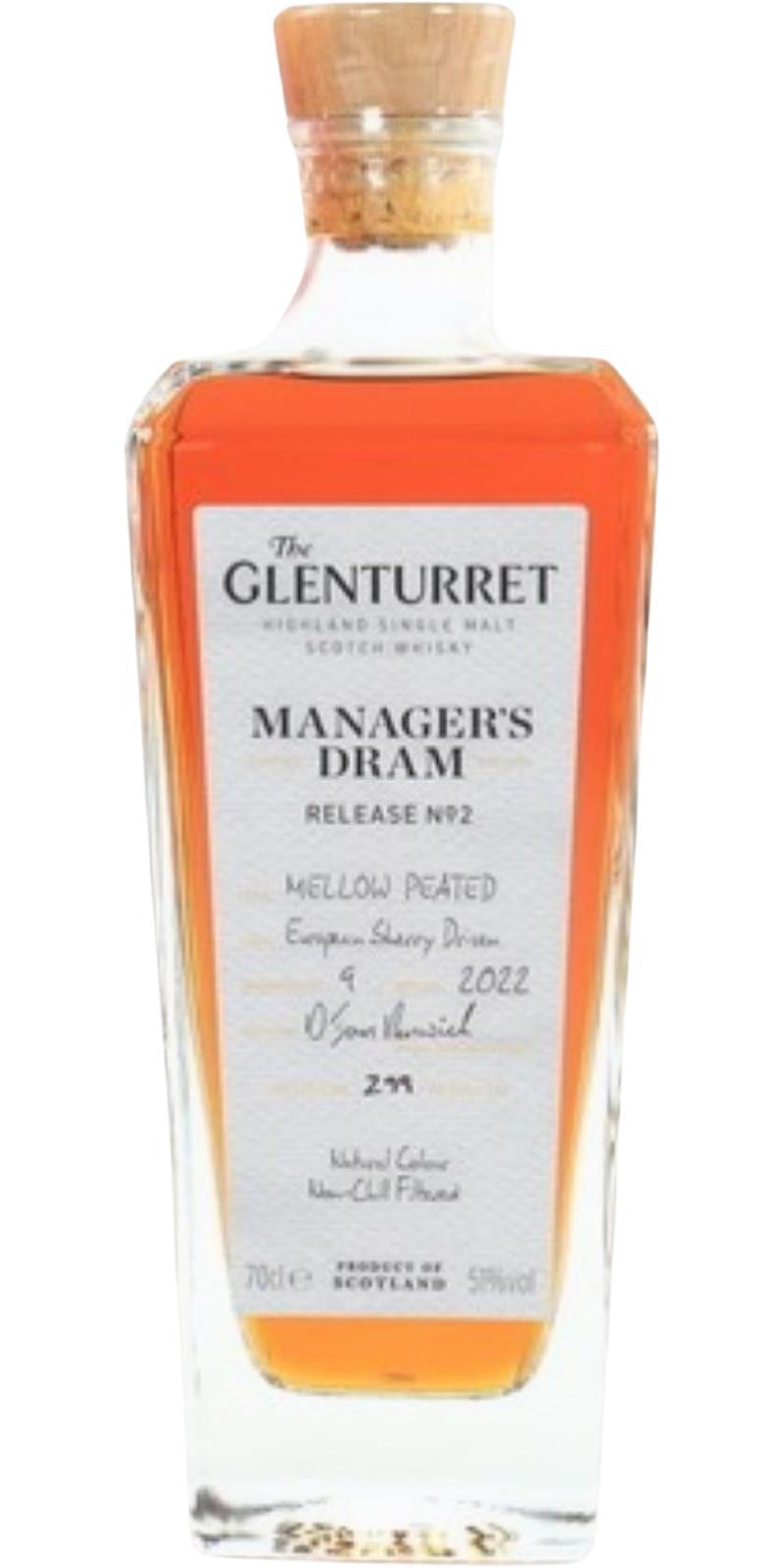 Glenturret Manager's Dram  Release No. 2