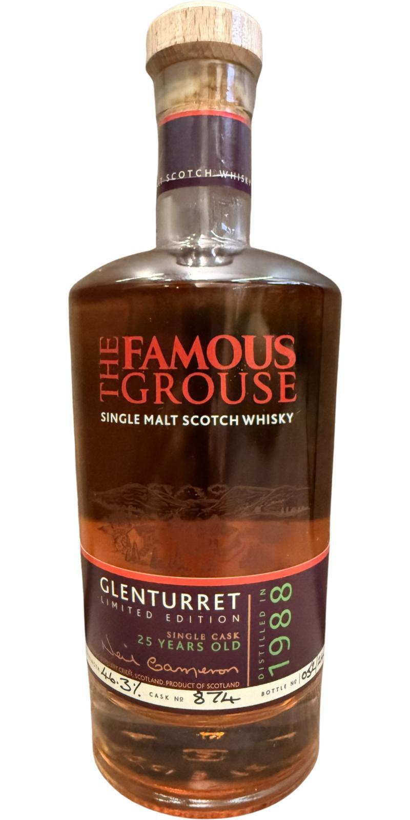 The Famous Grouse 1988  Limited Edition
