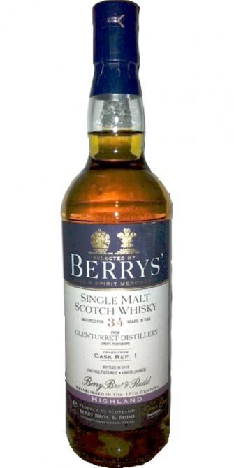 Glenturret 34-year-old BR  Berrys'