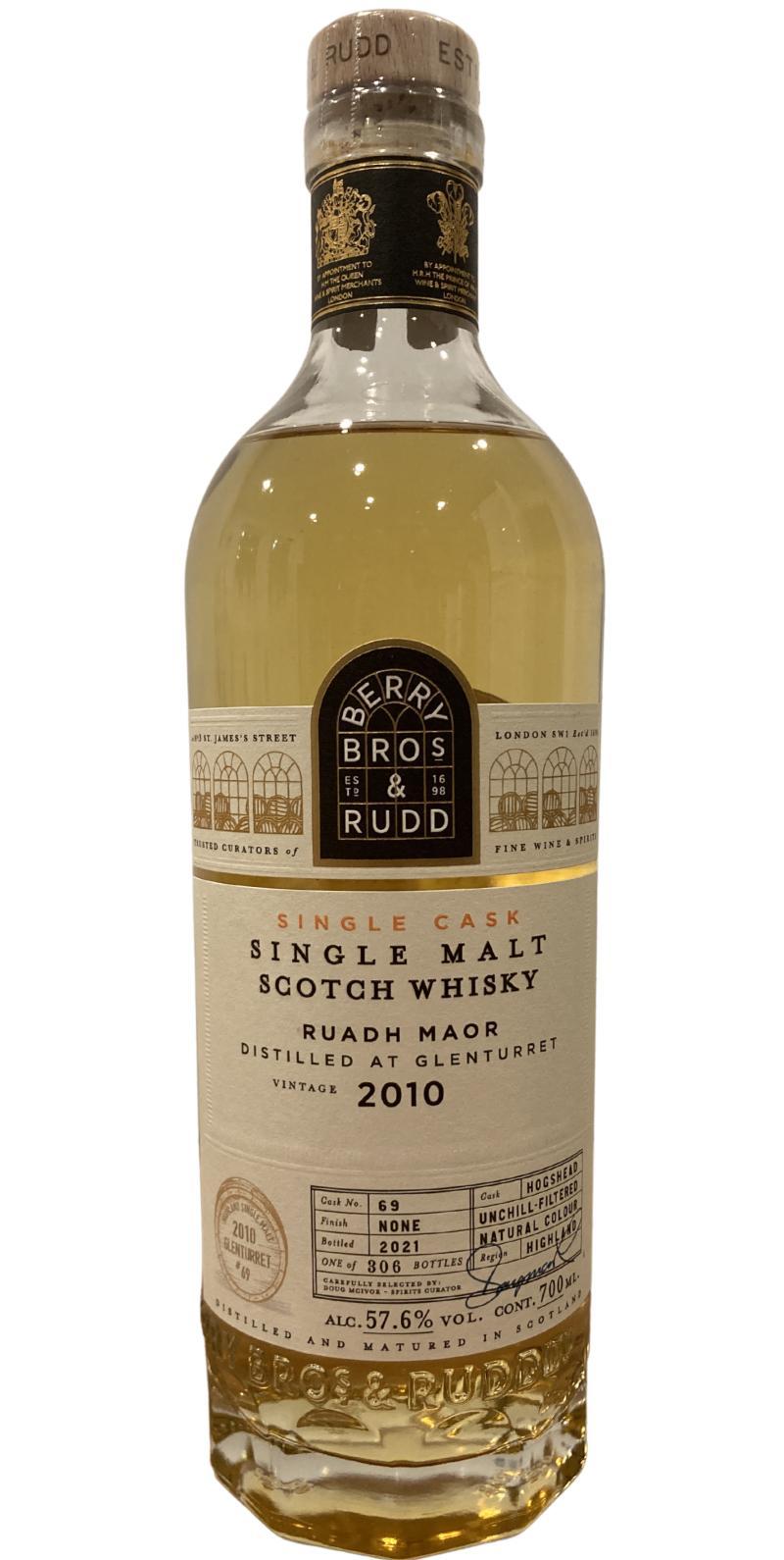 Ruadh Maor 2010 BR  Single Cask