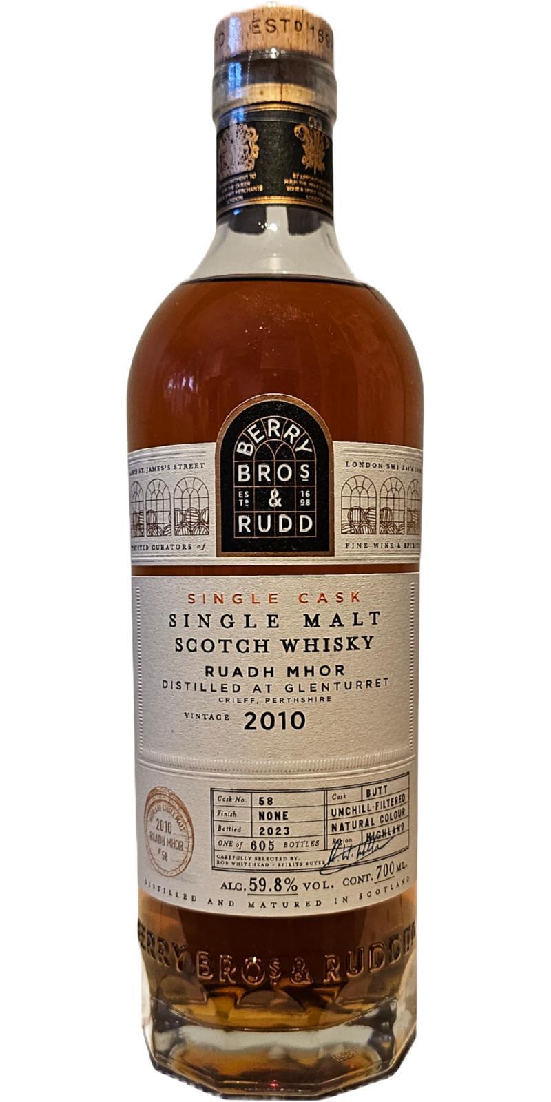 Ruadh Mhor 2010 BR  Single Cask