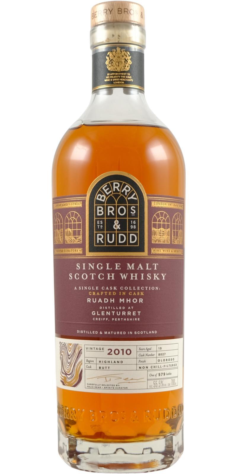 Ruadh Mhor 2010 BR  A Single Cask Collection: Crafted in Cask