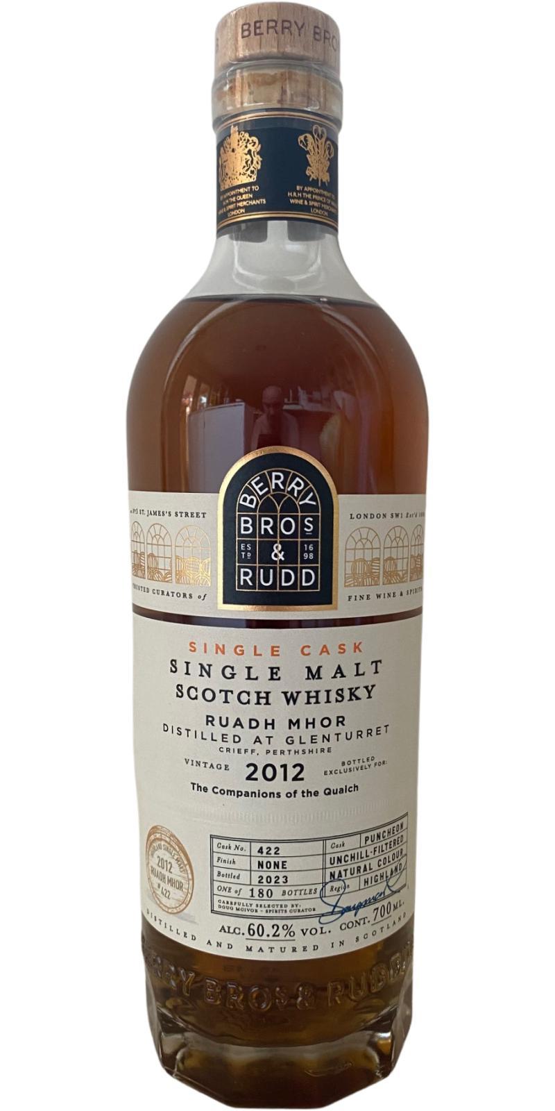 Ruadh Mhor 2012 BR  Single Cask