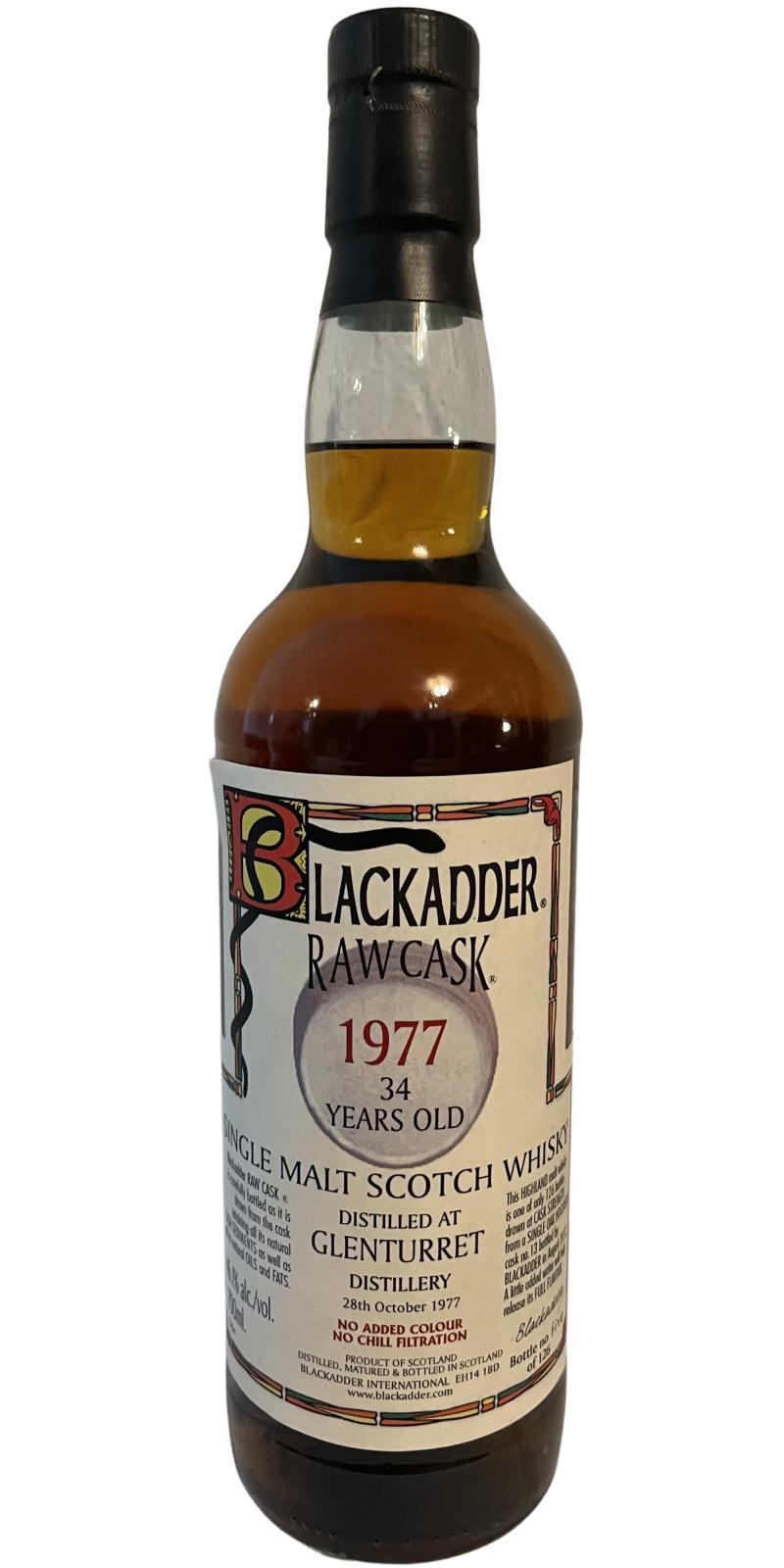 Glenturret 1977 BA  Raw Cask