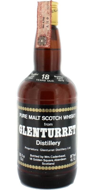 Glenturret 1960 CA  Dumpy Bottle