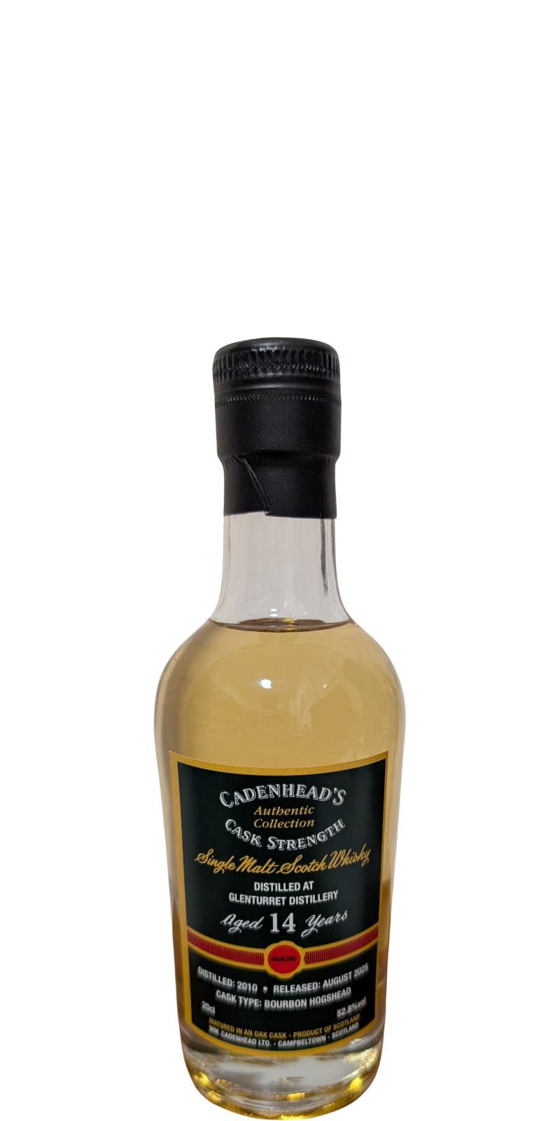 Glenturret 2010 CA  Authentic Collection - Cask Strength