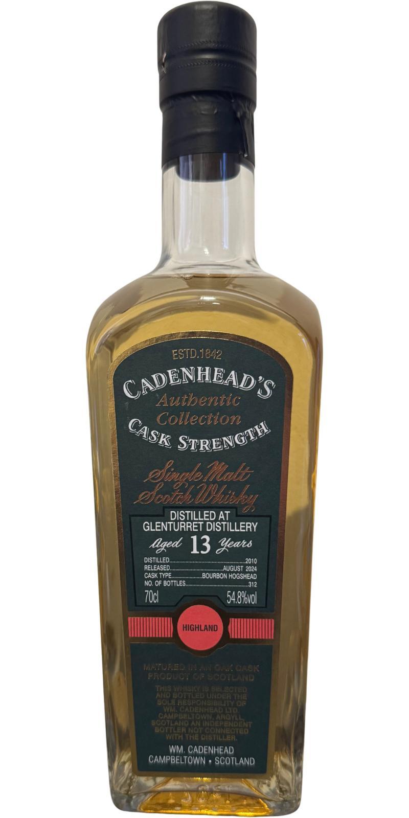 Glenturret 2010 CA  Authentic Collection