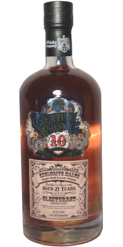 Glenturret 1994 CWC  10th Anniversary of Creative Whisky Company 2005-2015