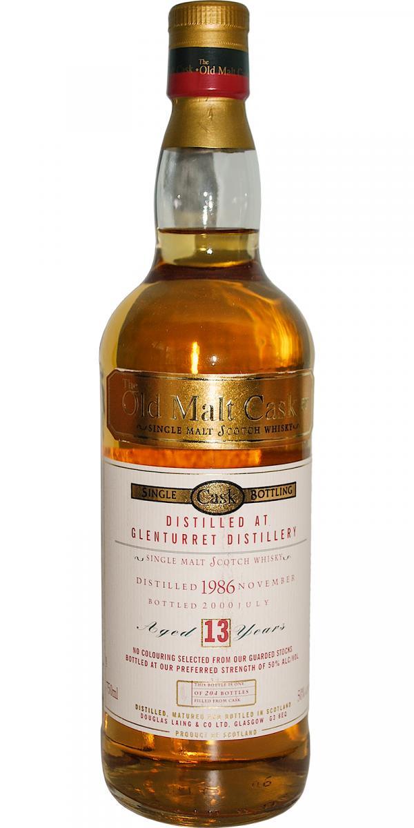 Glenturret 1986 DL  The Old Malt Cask