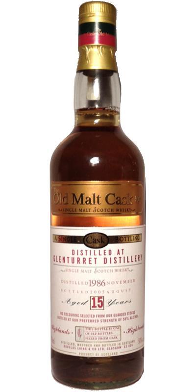 Glenturret 1986 DL  The Old Malt Cask