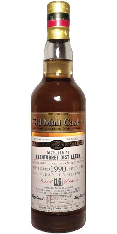 Glenturret 1990 DL  The Old Malt Cask