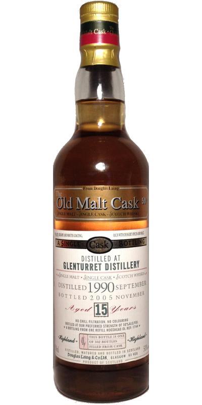 Glenturret 1990 DL  The Old Malt Cask