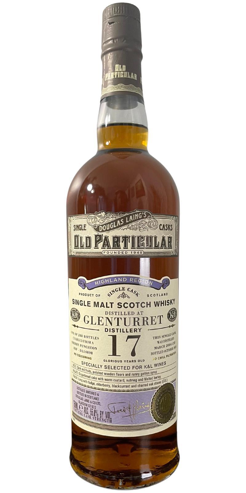 Glenturret 2004 DL  Old Particular