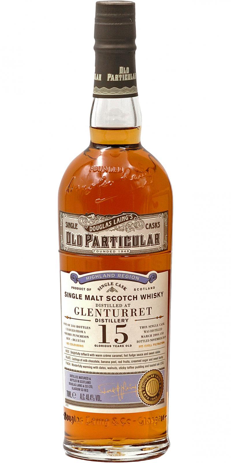 Glenturret 2004 DL  Old Particular