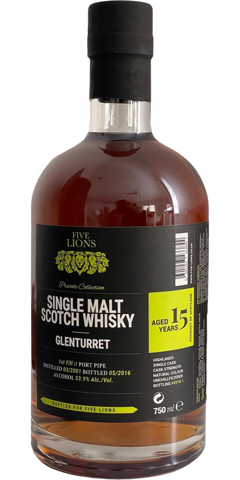 Glenturret 2001 FL  Private Collection