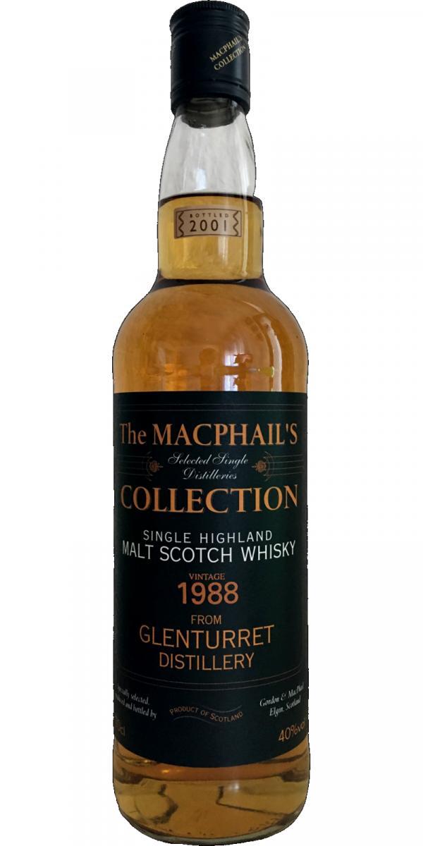 Glenturret 1988 GM  The MacPhail's Collection