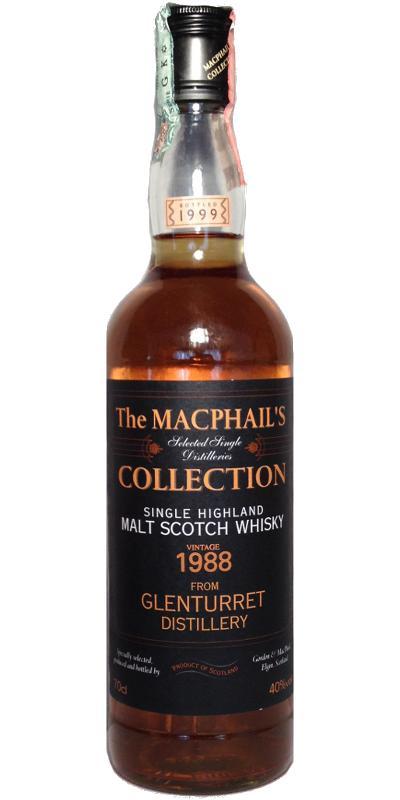 Glenturret 1988 GM  The MacPhail's Collection