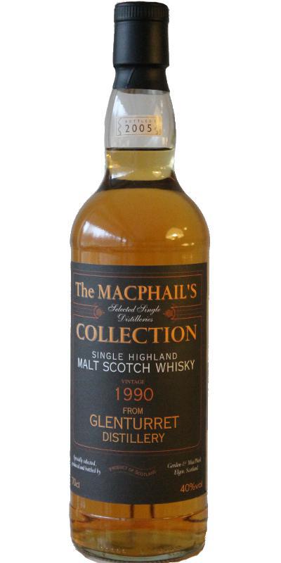 Glenturret 1990 GM  The MacPhail's Collection