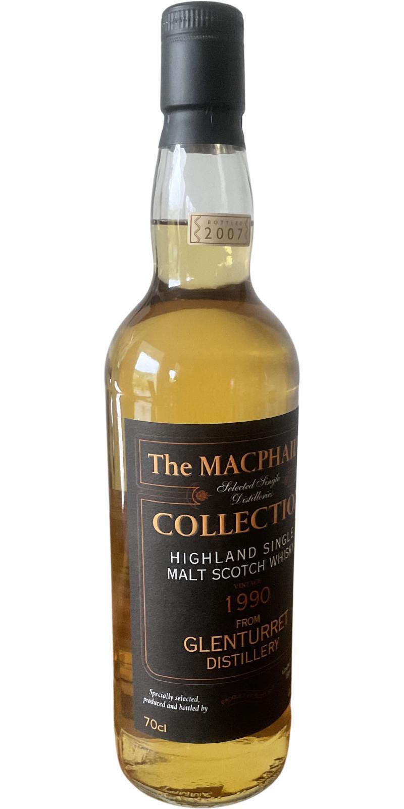Glenturret 1990 GM  The MacPhail's Collection