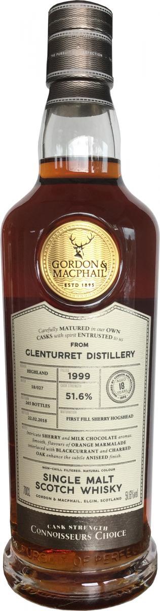 Glenturret 1999 GM  Connoisseurs Choice - Cask Strength