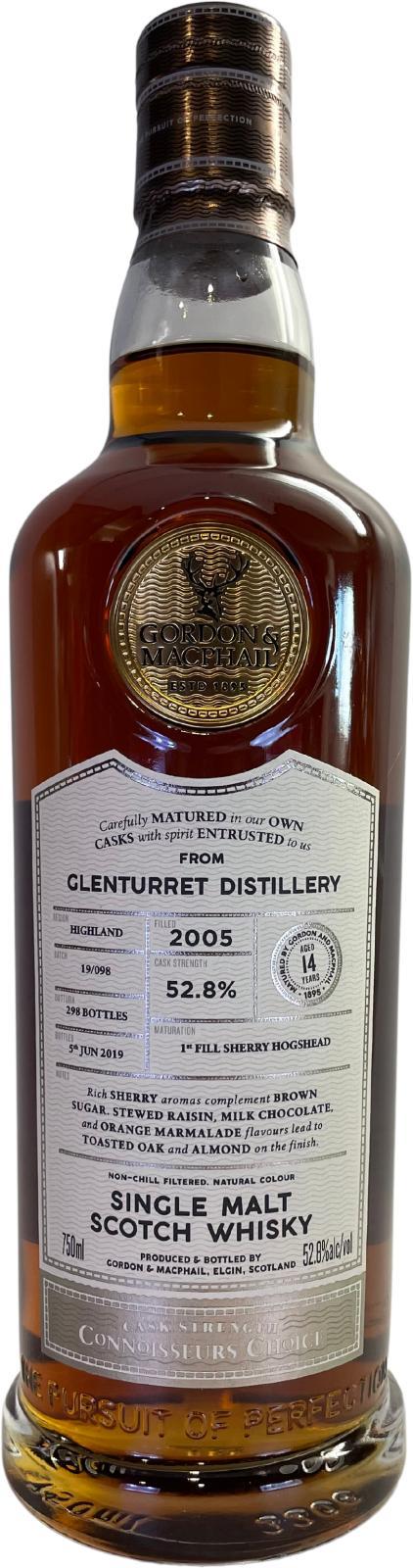 Glenturret 2005 GM  Connoisseurs Choice - Cask Strength