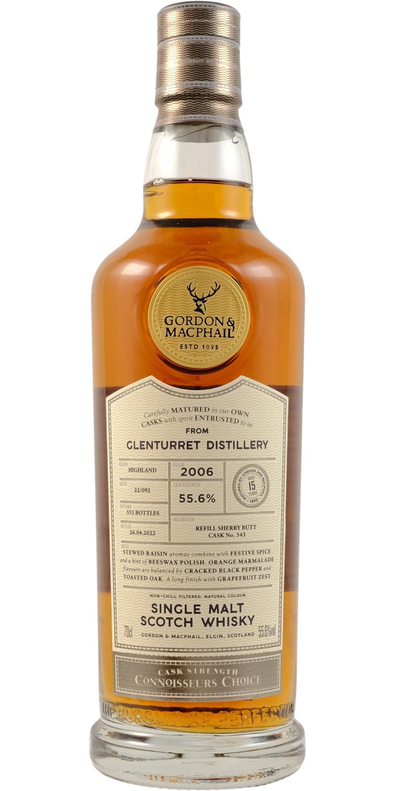 Glenturret 2006 GM  Connoisseurs Choice - Cask Strength