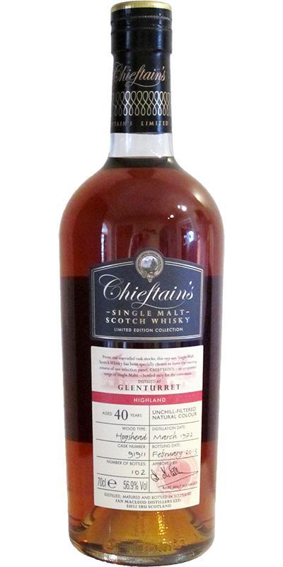 Glenturret 1972 IM  Chieftain's