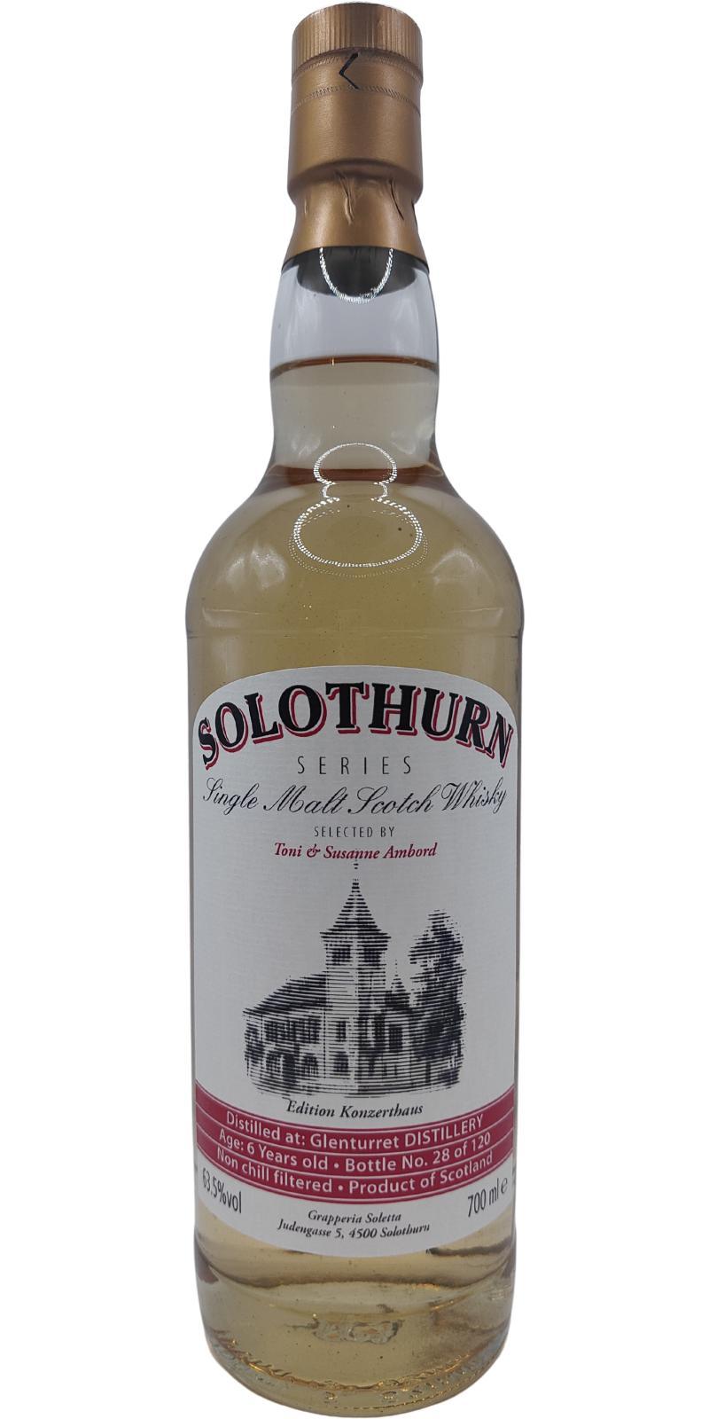 Glenturret 06-year-old JW  Solothurn
