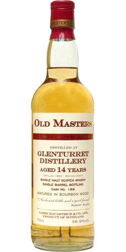 Glenturret 1993 JM  Old Masters - Cask Strength Selection