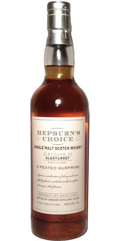 Glenturret A Peated Surprise LsD  Hepburn's Choice