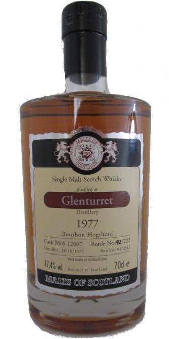 Glenturret 1977 MoS