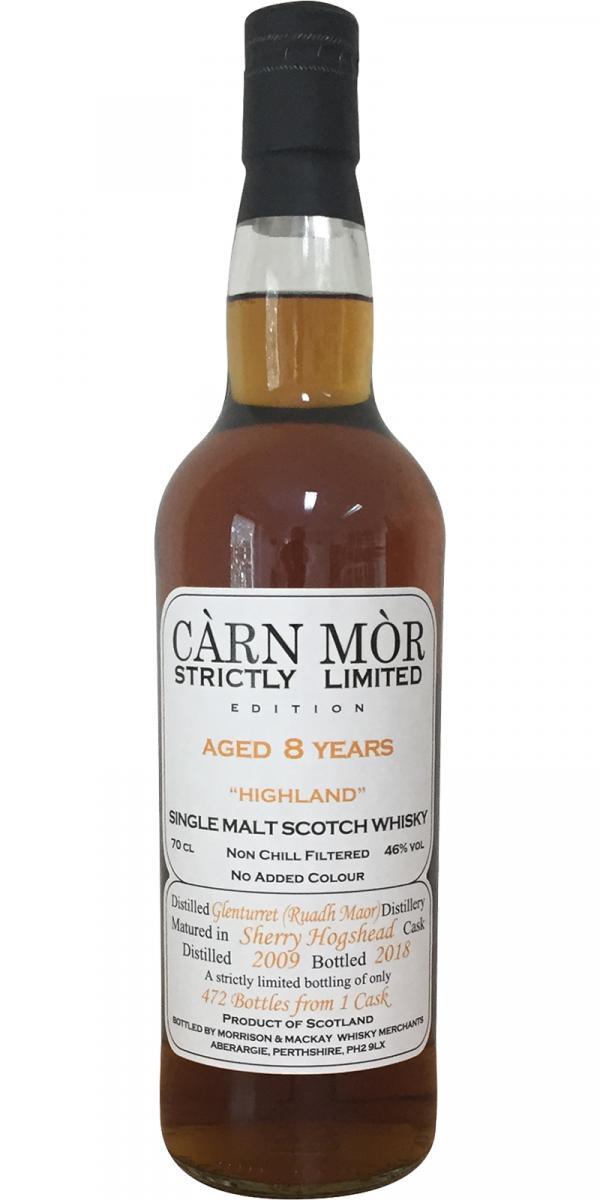 Ruadh Maor 2009 MMcK  Càrn Mòr - Strictly Limited Edition