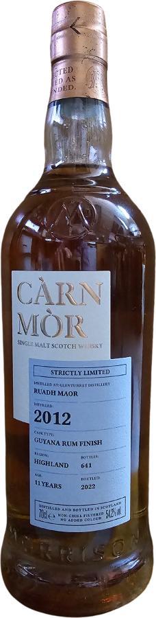 Ruadh Maor 2012 MSWD  Càrn Mòr - Strictly Limited