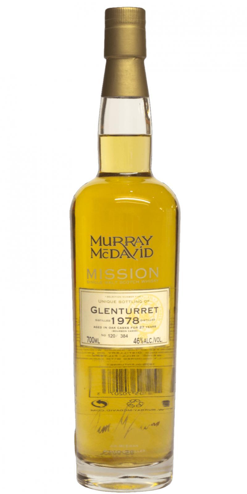 Glenturret 1978 MM  Mission - Selection Number Five