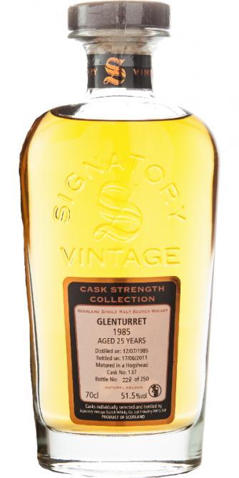 Glenturret 1985 SV  Cask Strength Collection