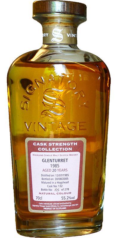 Glenturret 1985 SV  Cask Strength Collection