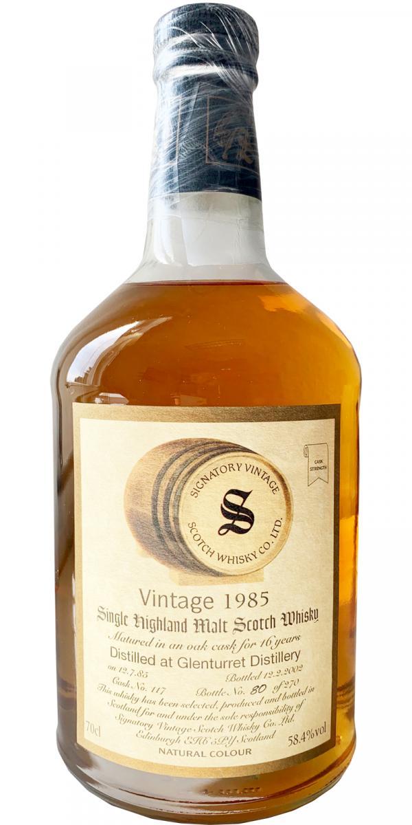 Glenturret 1985 SV  Vintage Collection - Dumpy