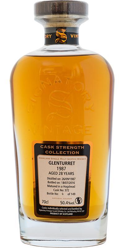 Glenturret 1987 SV  Cask Strength Collection